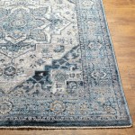 Surya Babel Light Blue Rug 2'7" X 7'3"