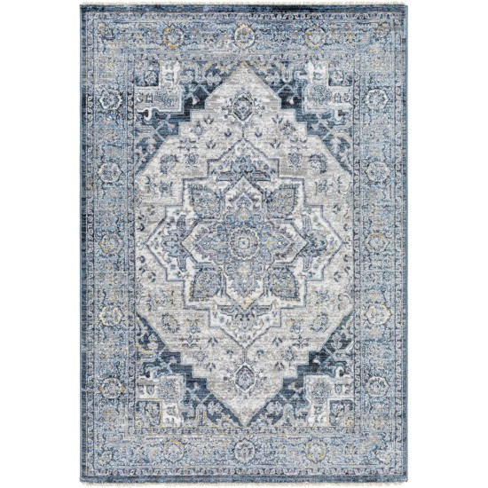 Surya Babel Light Blue Rug 5'3" X 7'10"