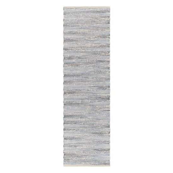 Surya Bali Rug 2'6" X 8' Denim