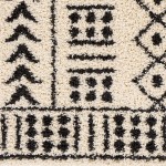 Surya Beni Shag Rug 7'10" X 10' In Black