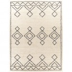 Surya Beni Shag Rug 7\'10" X 10\' - Black / Cream