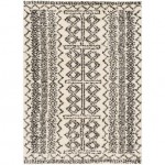 Surya Beni Shag Bsh-2317 Black Rug 5'3" X 7'