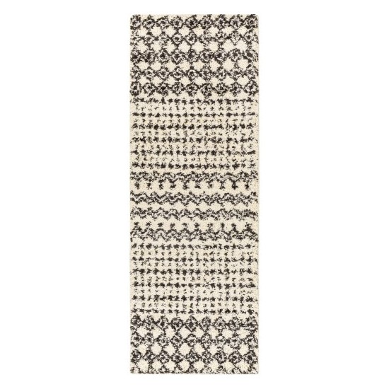 Surya Beni Shag Bsh-2319 Black Rug 2'7" X 7'3"