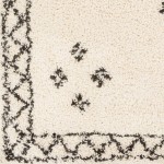 Surya Beni Shag Bsh-2320 Black Rug 5'3" X 7'