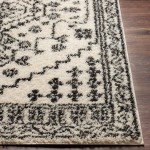 Surya Beni Shag Bsh-2321 Black Rug 2'7" X 7'3"