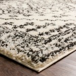 Surya Beni Shag Bsh-2321 Black Rug 2'7" X 7'3"