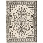 Surya Beni Shag Bsh-2321 Black Rug 6'7" X 9'