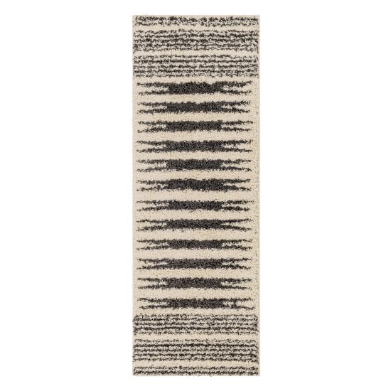 Surya Beni Shag Bsh-2322 Black Rug 2'7" X 7'3"