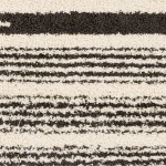 Surya Beni Shag Bsh-2322 Black Rug 5'3" X 7'