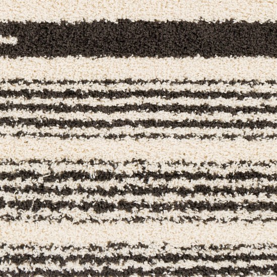 Surya Beni Shag Bsh-2322 Black Rug 5'3" X 7'