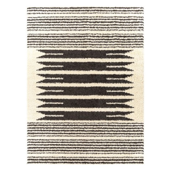 Surya Beni Shag Bsh-2322 Black Rug 7'10" X 10'