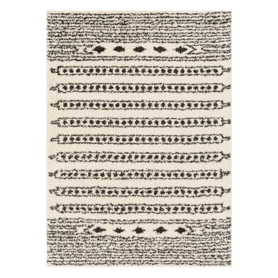 Surya Beni Shag Bsh-2323 Black Rug 6'7" X 9'