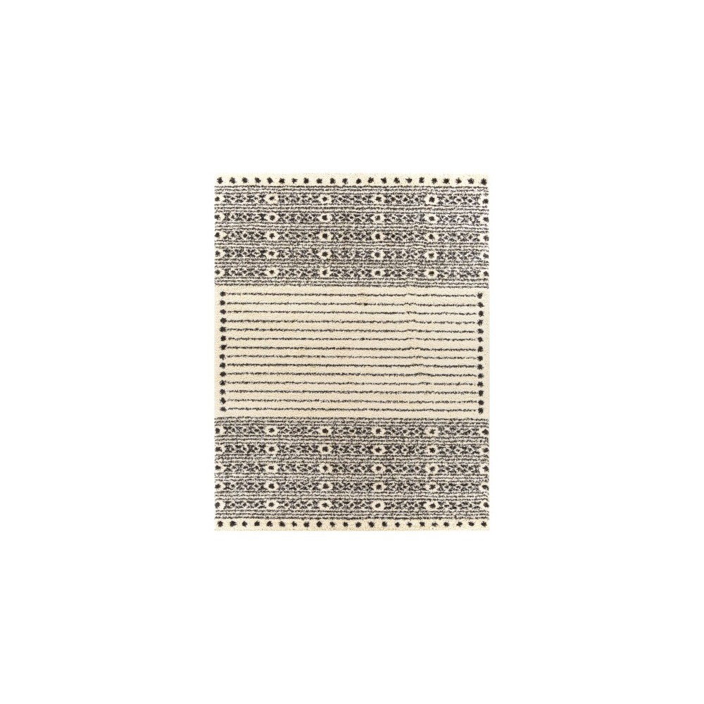 Surya Beni Shag Bsh-2324 Black Rug 7'10" X 10' Surya Beni Shag Bsh-2324 Black Rug 7'10" X 10'
