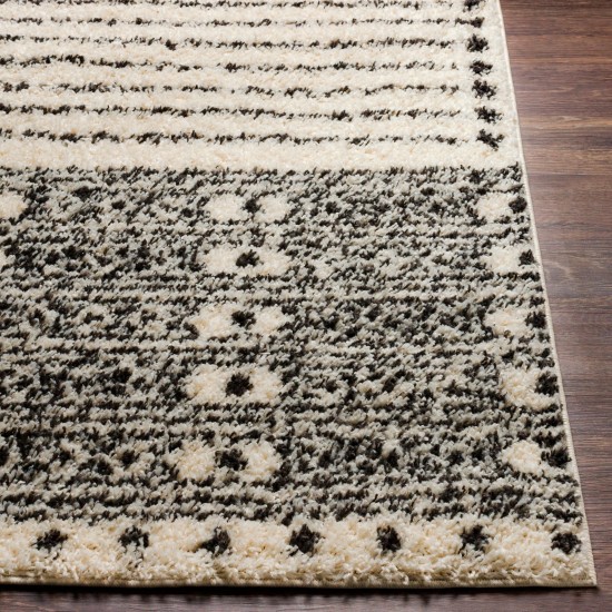 Surya Beni Shag Bsh-2324 Black Rug 7'10" X 10'