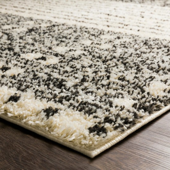 Surya Beni Shag Bsh-2324 Black Rug 7'10" X 10'