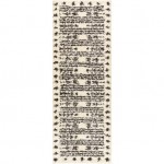 Surya Beni Shag Bsh-2325 Black Rug 2'7" X 7'3"