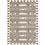 Surya Beni Shag Bsh-2325 Black Rug 6'7" X 9'