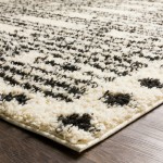 Surya Beni Shag Bsh-2325 Black Rug 6'7" X 9'