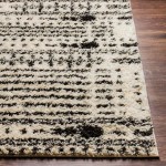 Surya Beni Shag Bsh-2326 Black Rug 5'3" X 7'