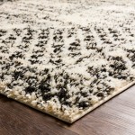Surya Beni Shag Bsh-2330 Black Rug 2'7" X 7'3"
