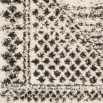 Surya Beni Shag Bsh-2330 Black Rug 2'7" X 7'3"