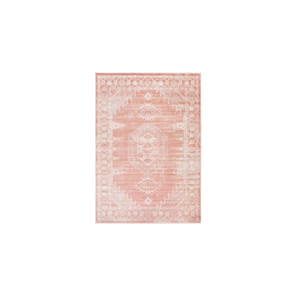 Surya Bilbao Rug 5'3" X 7' (Pink) Surya Bilbao Rug 5'3" X 7' (Pink)