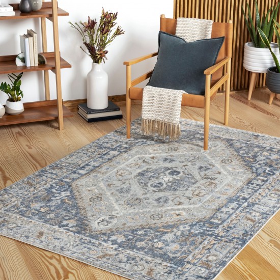 Surya Bilbao Rug 5'3" X 7' (Ink Blue)