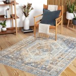 Surya Bilbao Denim Rug 5'3" X 7'