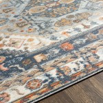 Surya Bilbao Rug 5'3" X 7' - Ink Blue, Denim