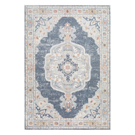 Surya Bilbao Rug 5'3" X 7' - Ink Blue & Denim