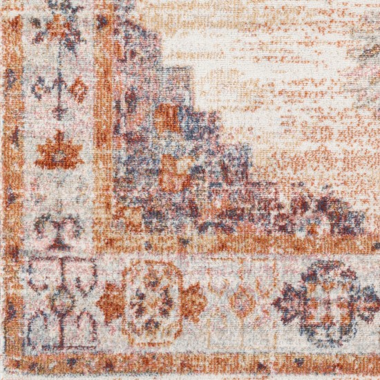 Surya Bilbao Orange Rug 5'3" X 7'