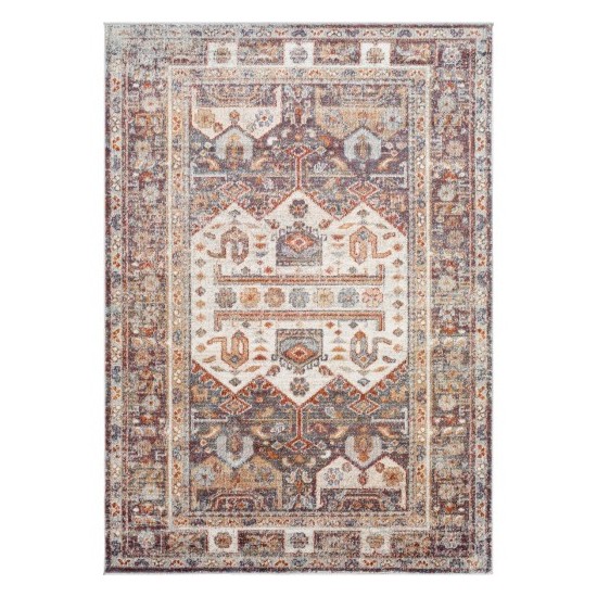 Surya Bilbao Dark Blue Rug 5'3" X 7'