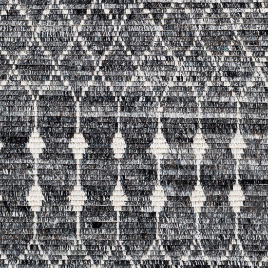 Surya Birch Black Rug 2'6" X 8'