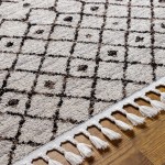 Surya Blackburn Rug 2'7" X 7'3" - Black
