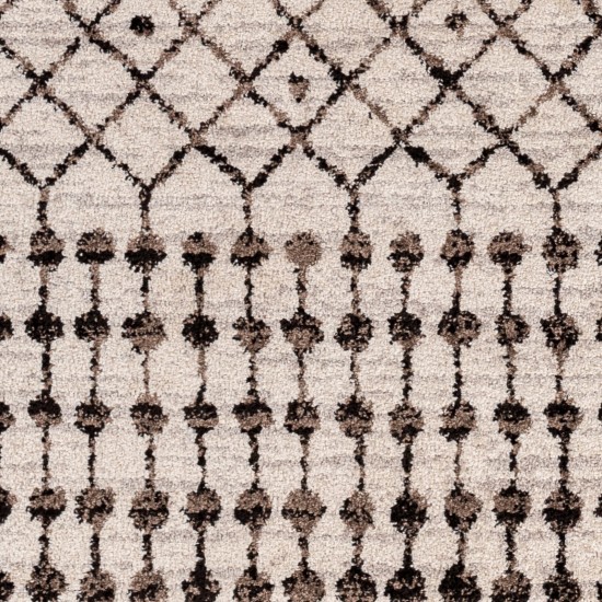 Surya Blackburn Rug 2'7" X 7'3" - Black