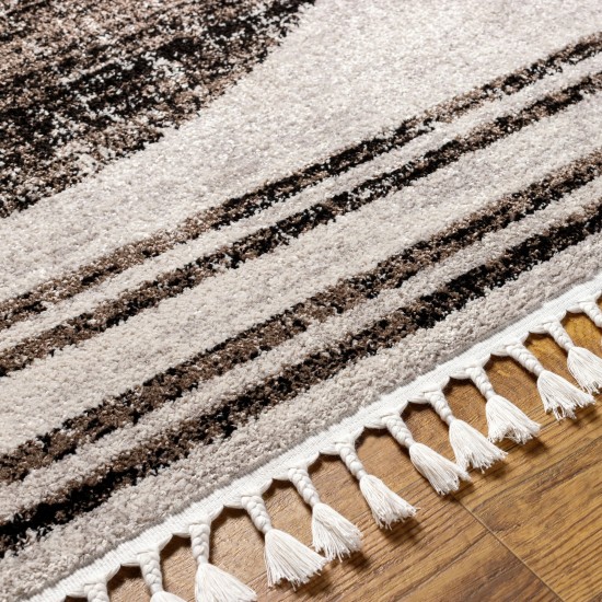 Surya Blackburn Rug 6'7" X 9' - Light Gray
