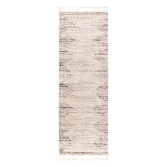 Surya Blackburn Rug 2'7" X 7'3" (Light Gray)