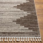 Surya Blackburn Rug 2'7" X 7'3" (Dark Brown)