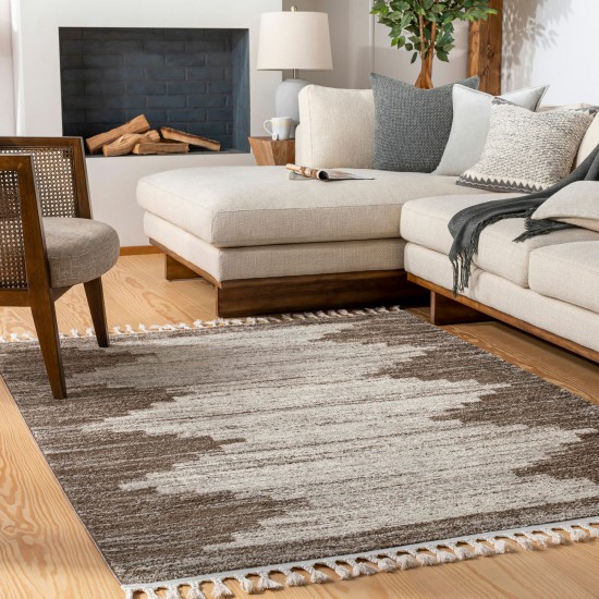 Surya Blackburn Rug 5'3" X 7' (Dark Brown)