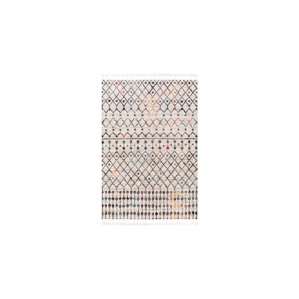 Surya Blackburn Brick Red Rug 5'3" X 7'