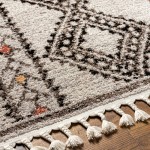 Surya Blackburn Light Gray Rug 2'7" X 7'3"