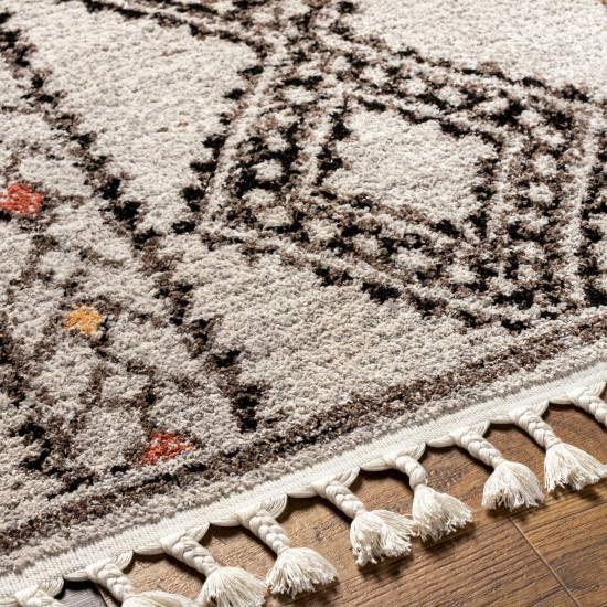 Surya Blackburn Light Gray Rug 9'2" X 12'