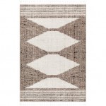 Surya Blackburn Rug 5\'3" X 7\' - Dark Brown, Black