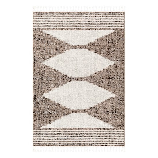 Surya Blackburn Rug 5'3" X 7' - Dark Brown, Black