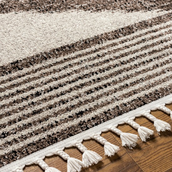 Surya Blackburn Rug 9'2" X 12' - Dark Brown, Black
