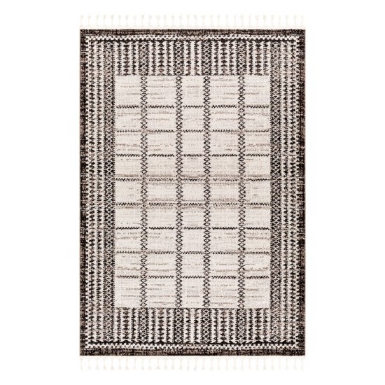 Surya Blackburn Rug 5'3" X 7' (Black)