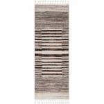 Surya Blackburn Dark Brown Rug 2'7" X 7'3"