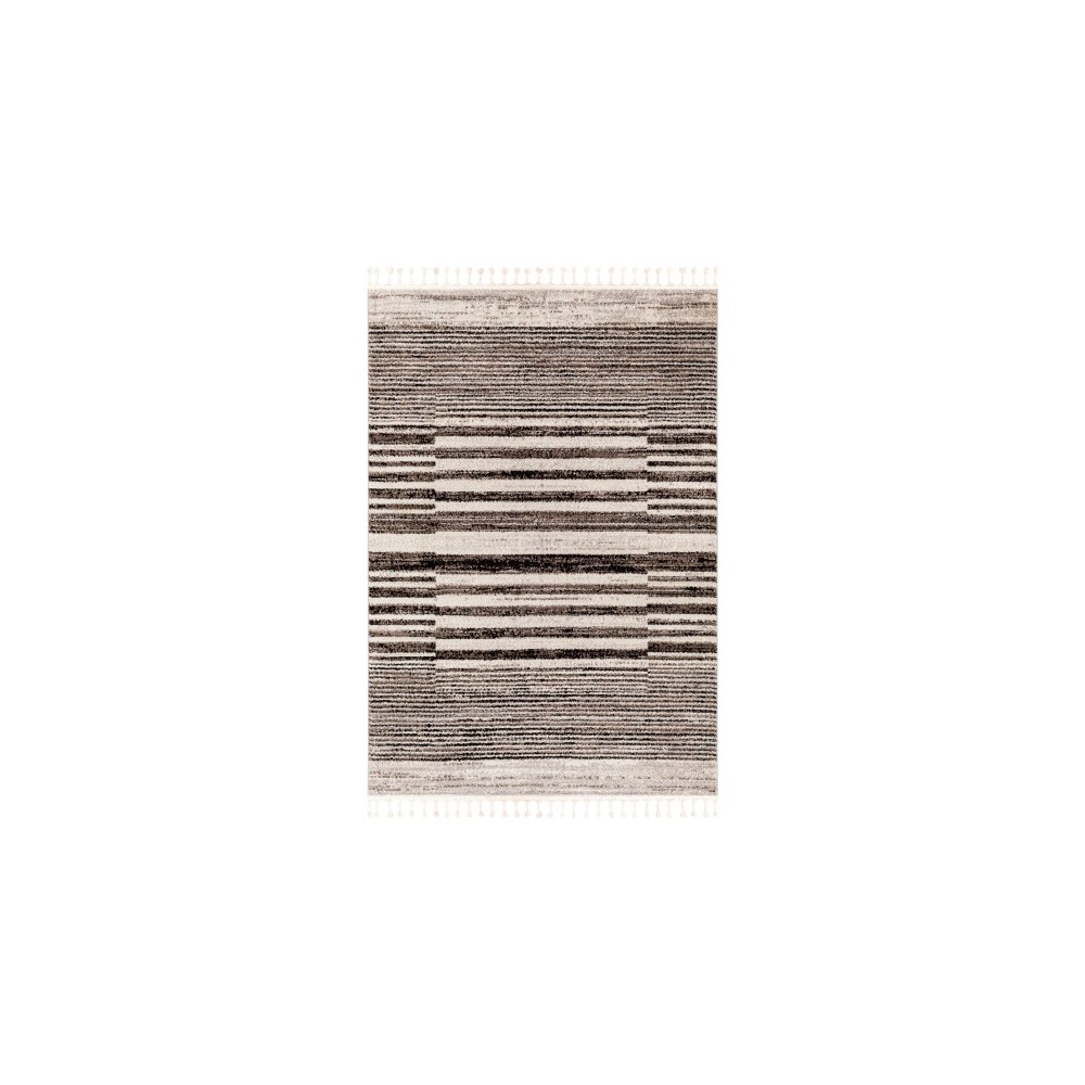 Surya Blackburn Dark Brown Rug 5'3" X 7'