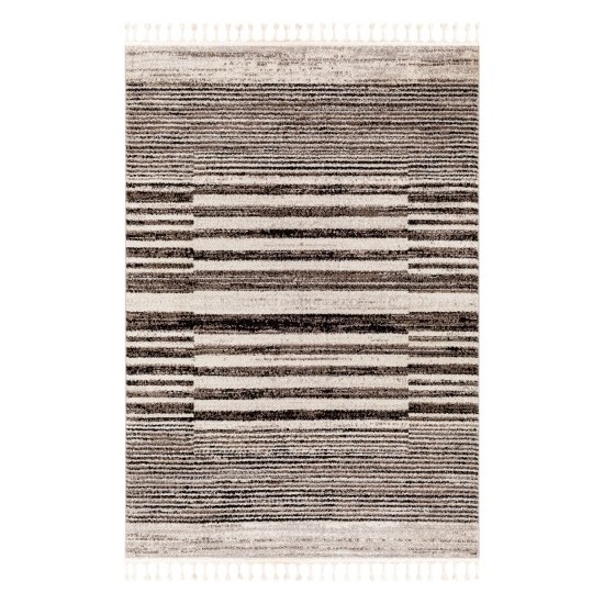 Surya Blackburn Dark Brown Rug 6'7" X 9'