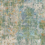 Surya Bodrum Rug 5'3" X 7'3" - Medium Green, Wheat